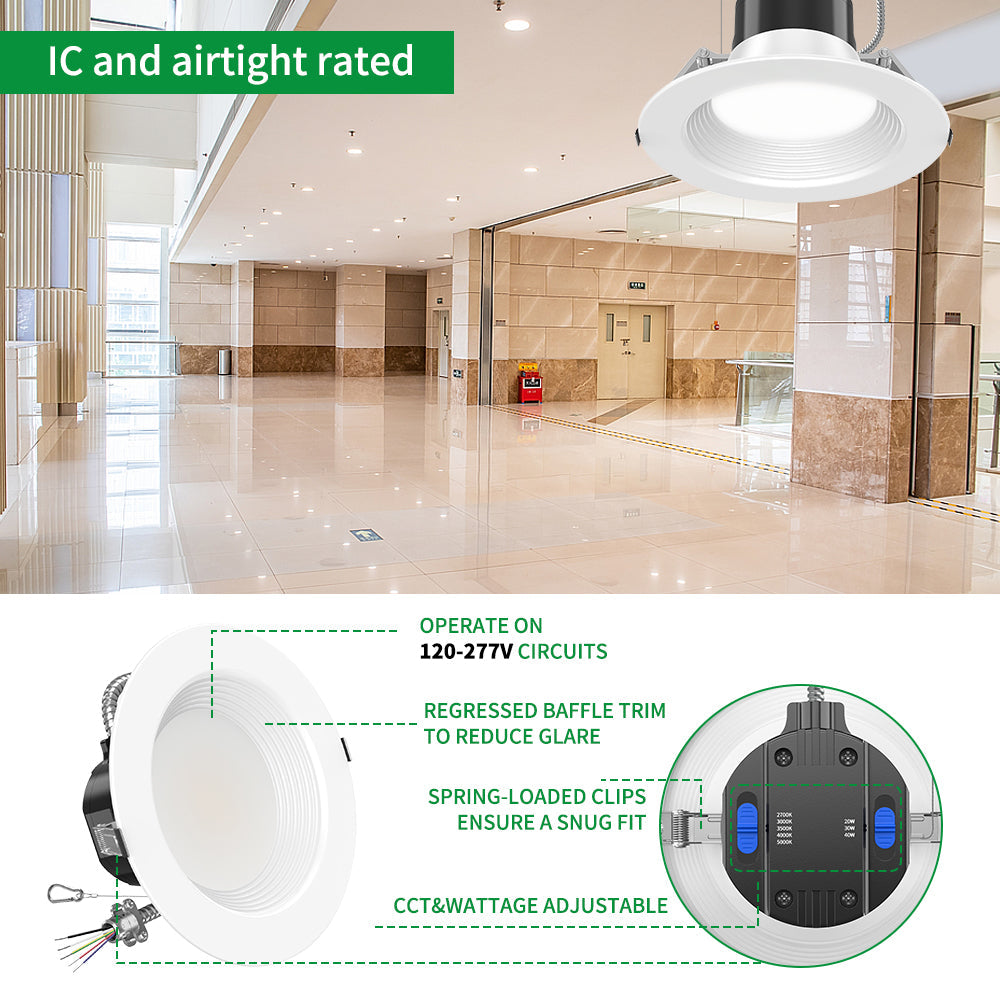Essenvolt Lighting 6 Inch Commercial Downlighting