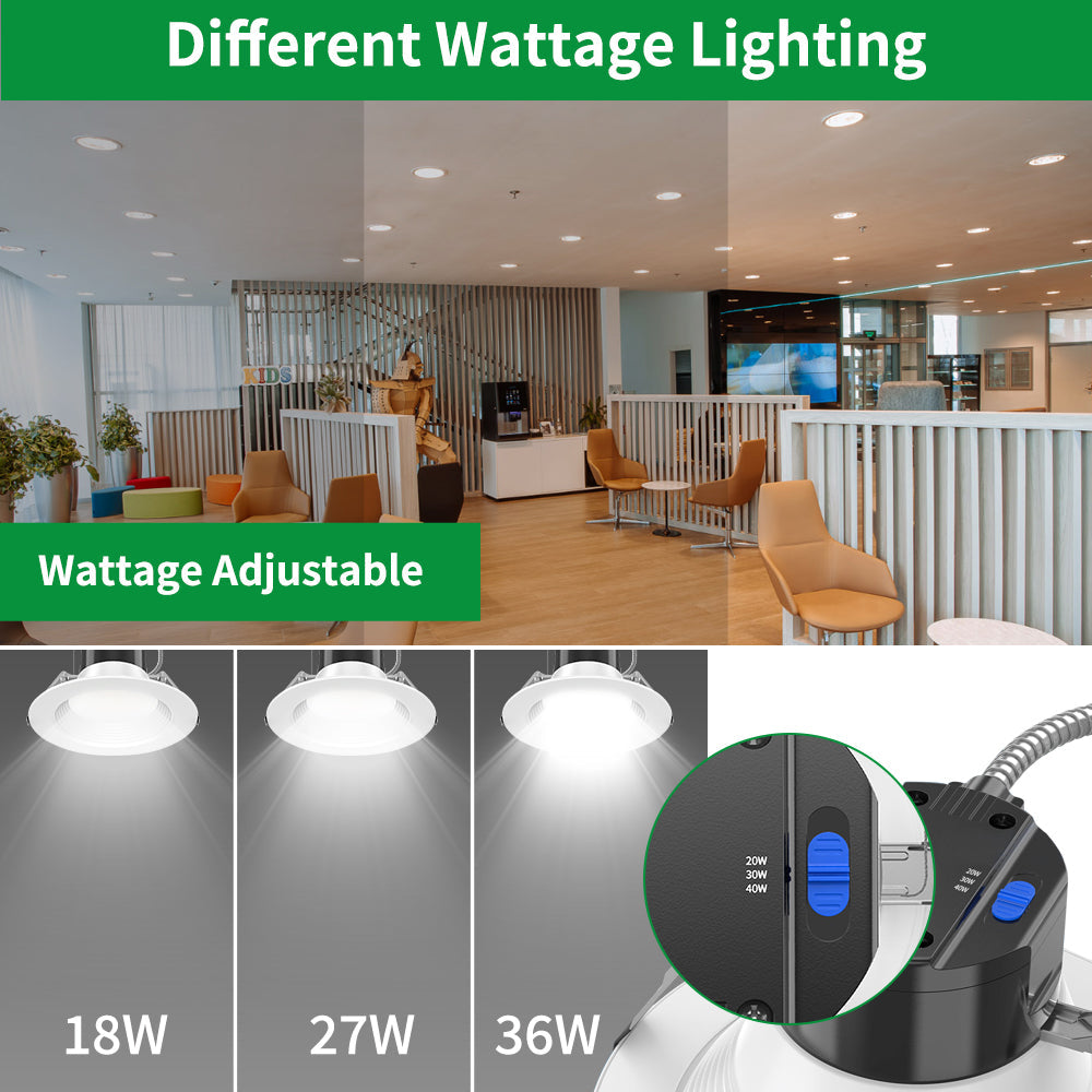 Essenvolt Lighting 8 Inch Commercial Downlighting