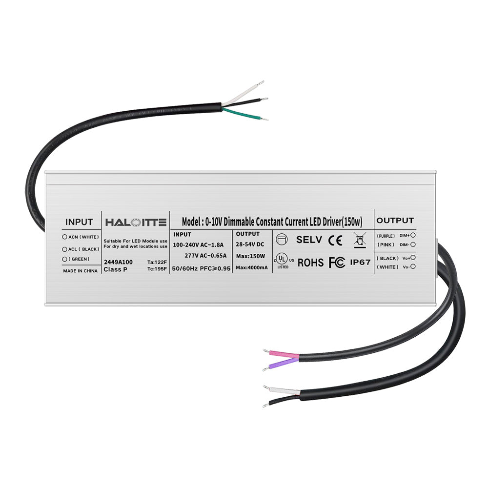 Essenvolt Lighting 150W Constant Current LED Driver 0-10V Dimming
