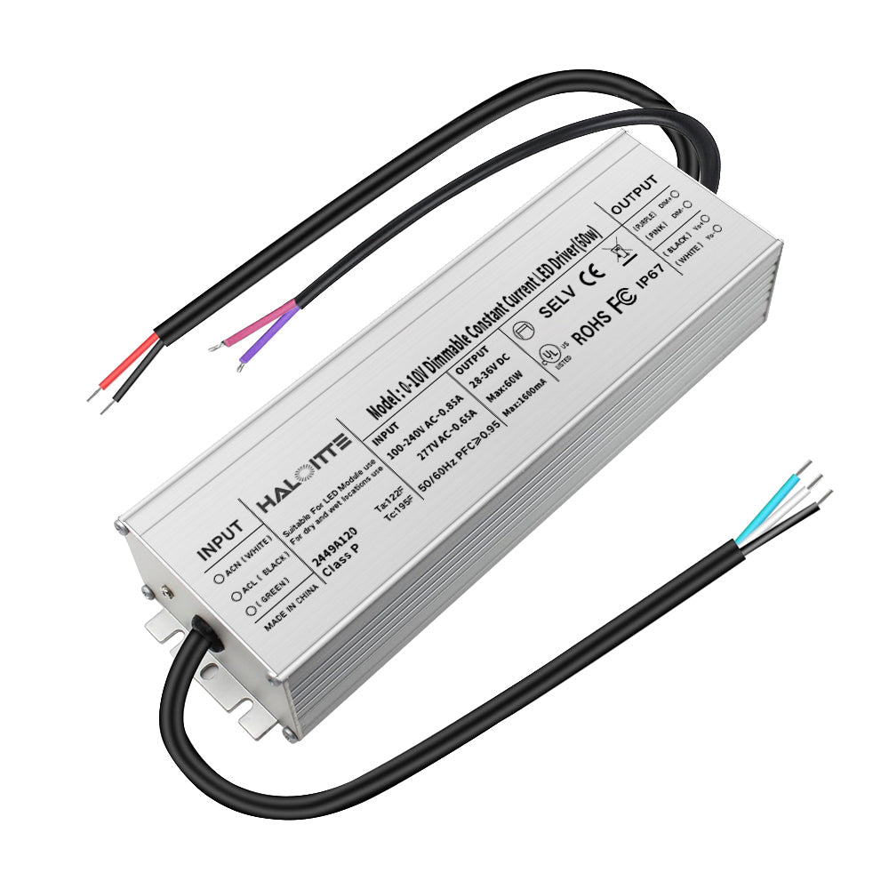 Essenvolt Lighting 60W Constant Current LED Driver 0-10V Dimming