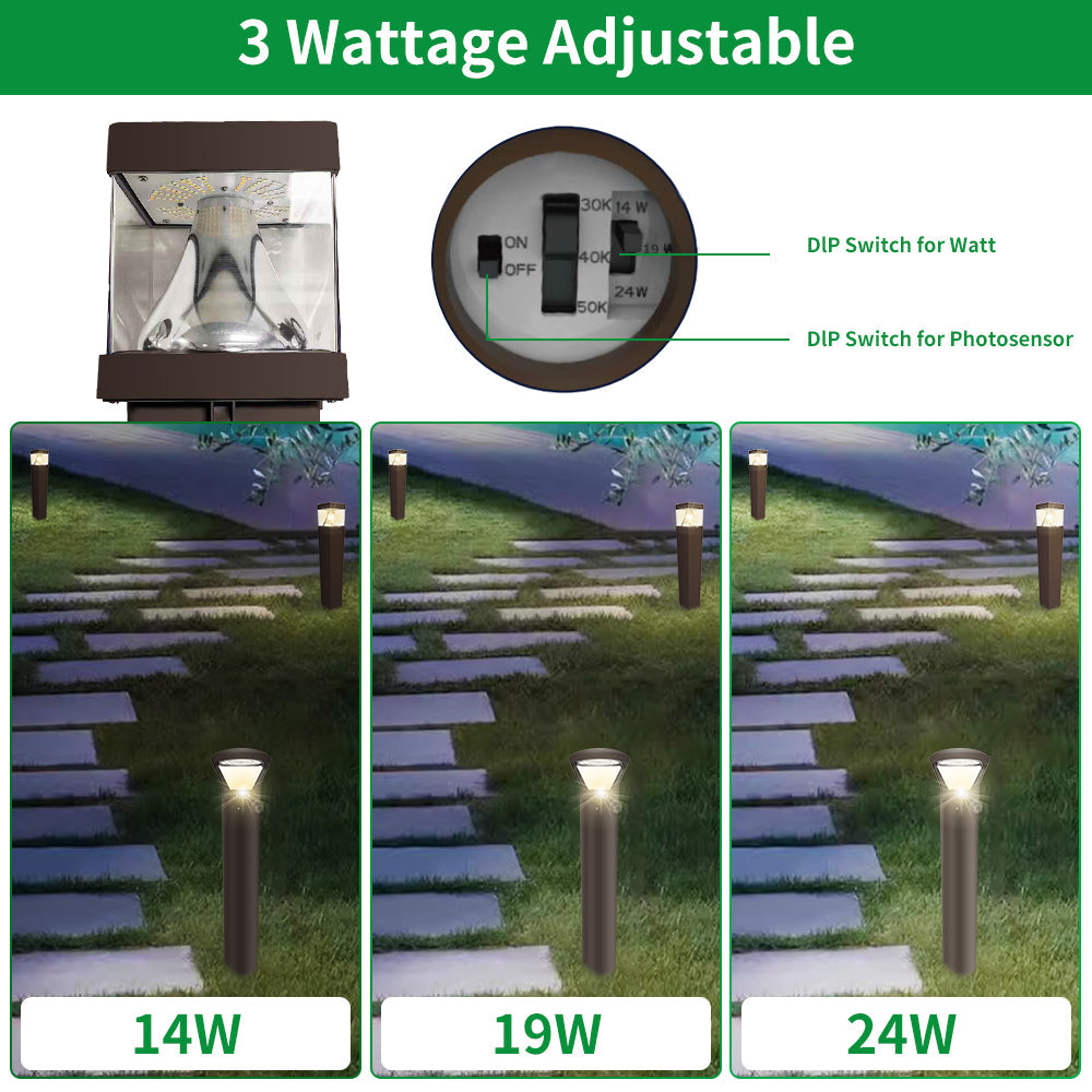 Essenvolt Lighting LED Bollard Light Path Light Landscape Light