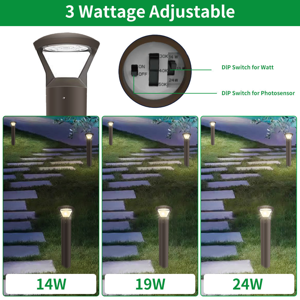 Essenvolt Lighting LED Bollard Light Path Light Landscape Light