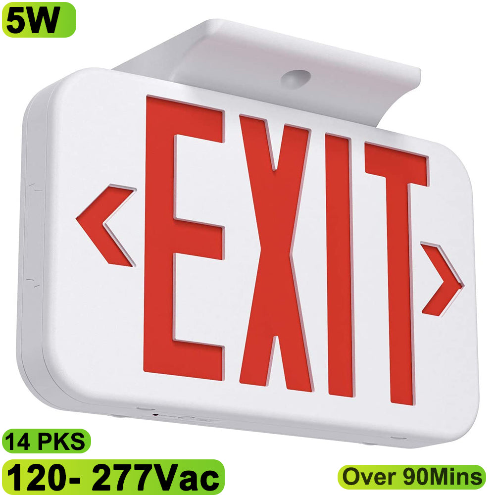 Essenvolt Lighting Emergency Exit Light with Back-up Battery