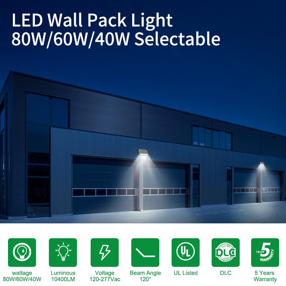 Essenvolt Lighting Full Cutoff LED Wall Pack Light
