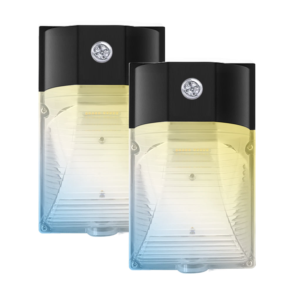 Essenvolt Lighting LED Mini Wall Pack Light with Dusk to Dawn Photocell