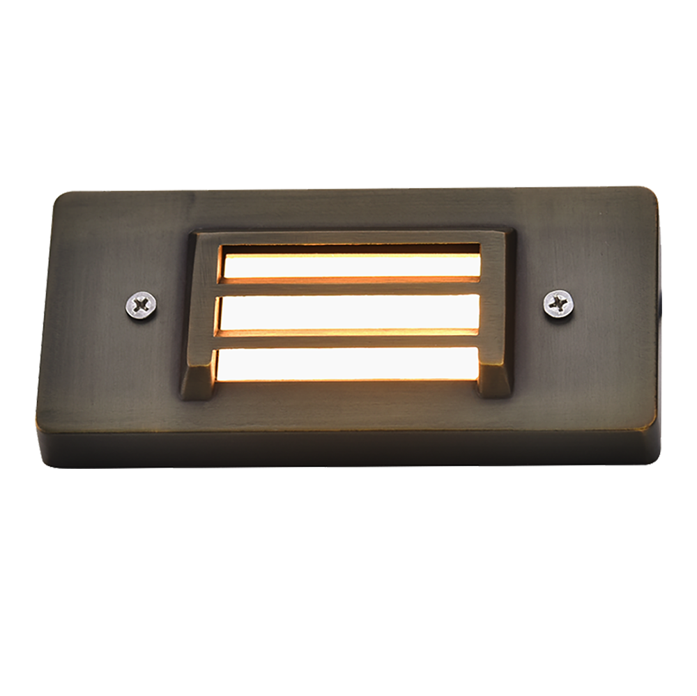 Essenvolt Lighting Solid Brass Step Light Landscape Lighting