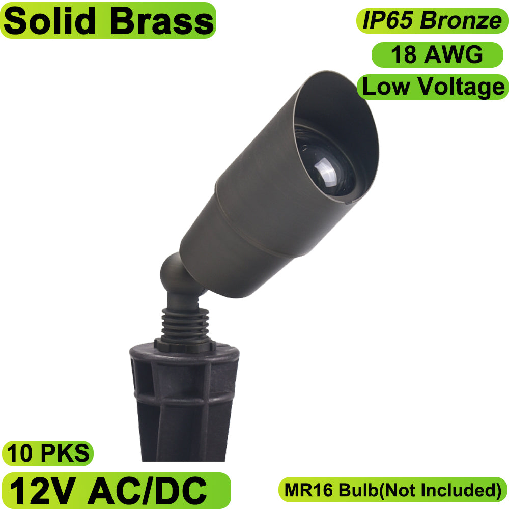 Essenvolt Lighting Solid Brass Spot UP Light Fixture