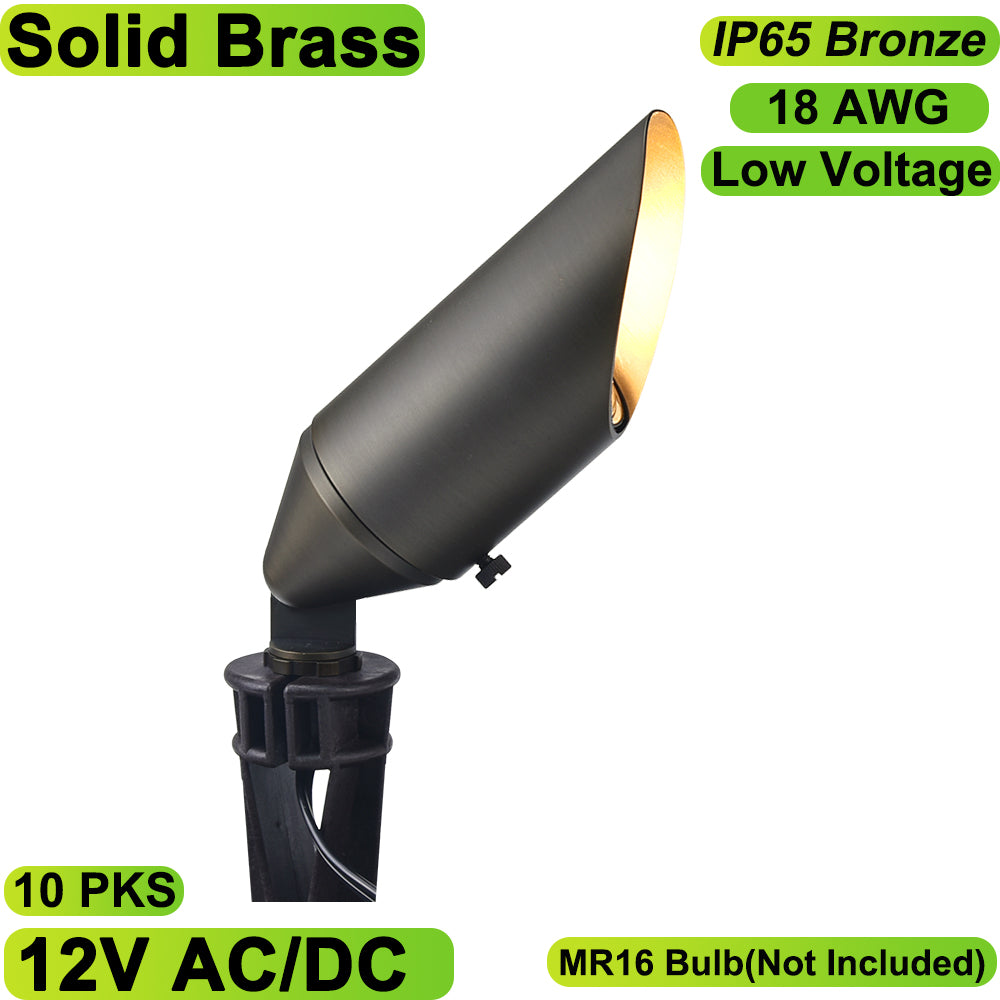 Essenvolt Lighting Solid Brass Spot UP Light Fixture