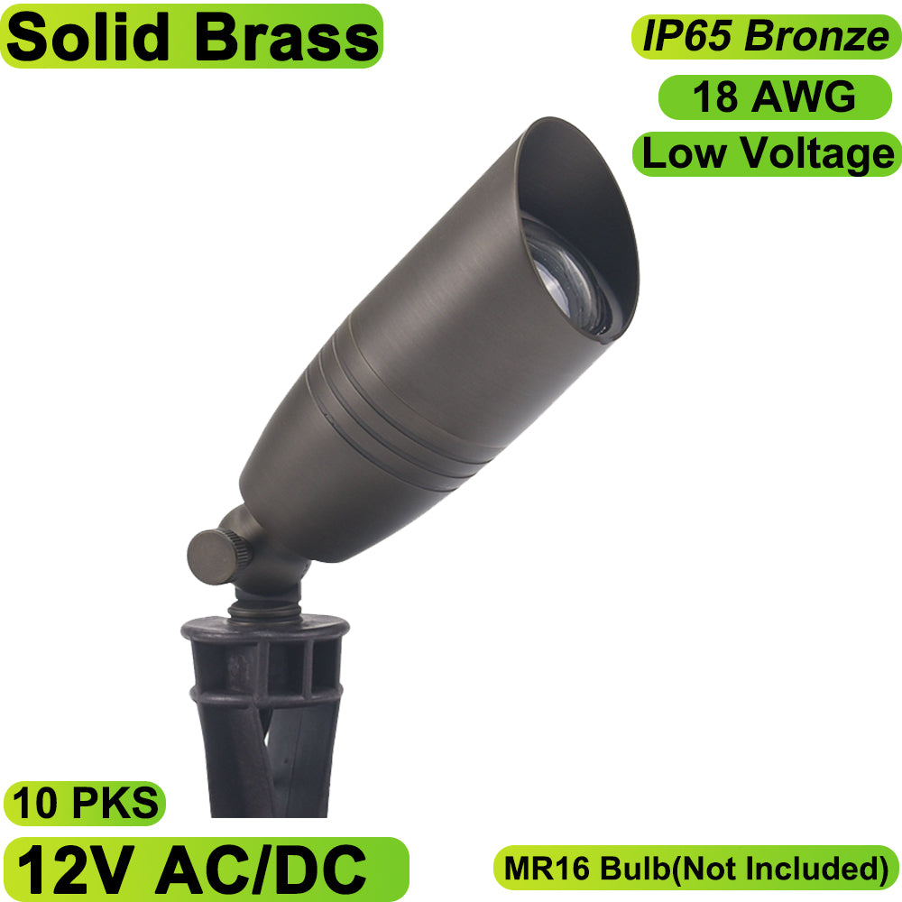 Essenvolt Lighting Solid Brass Spot UP Light Fixture