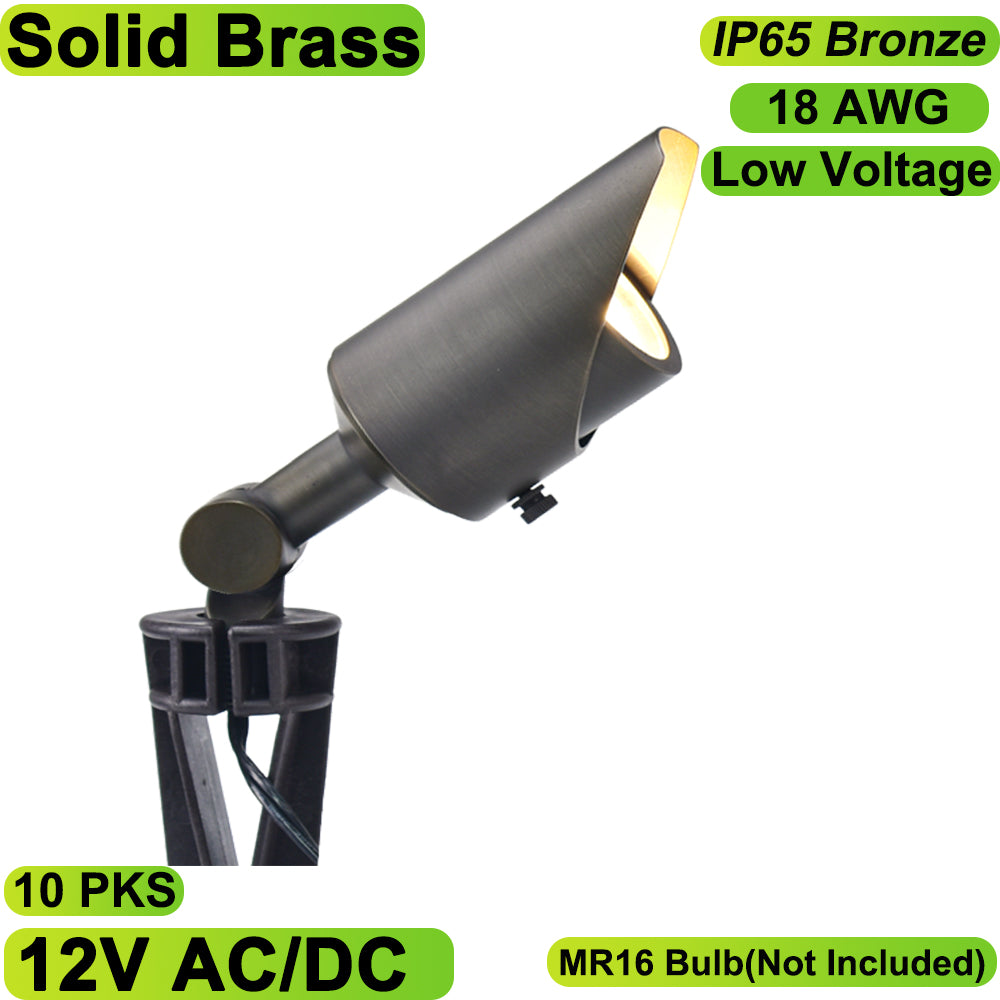 Essenvolt Lighting Solid Brass Spot UP Light Fixture
