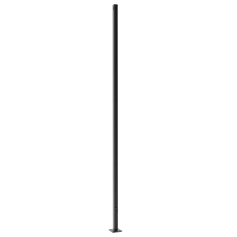 Essenvolt Lighting 4 Inch Square Light Pole 11 Gauge Bronze
