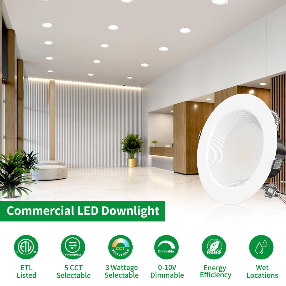 Essenvolt Lighting 10 Inch Commercial Downlighting