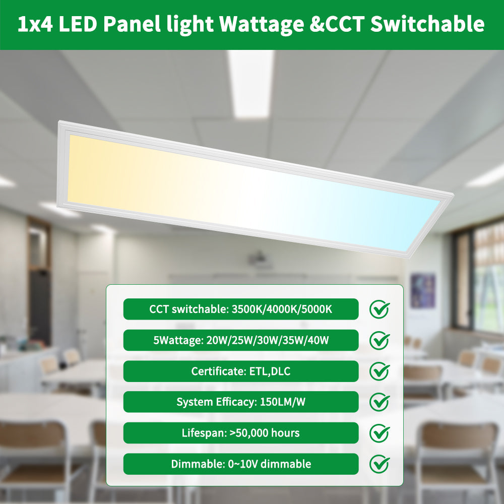 Essenvolt Lighting 1x4FT LED Panel Light