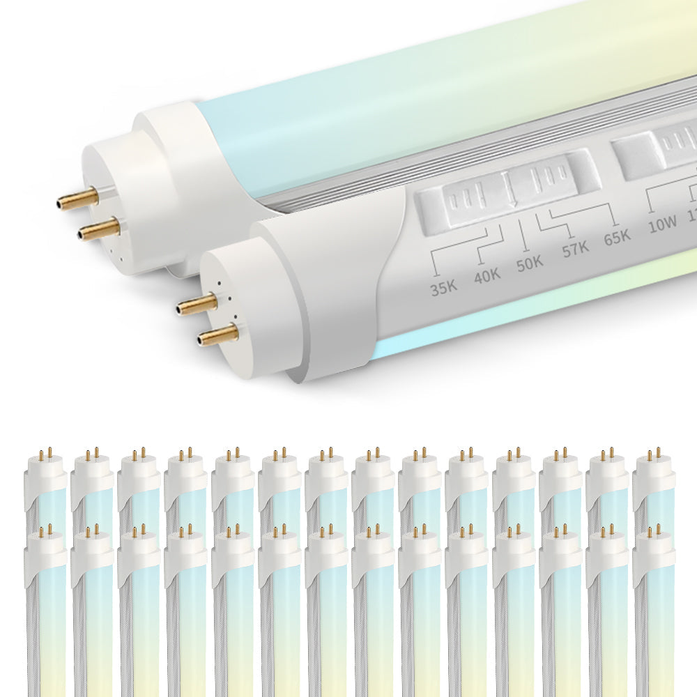 Essenvolt Lighting LED 4FT T8 Tube Light Adjustable watts and cct