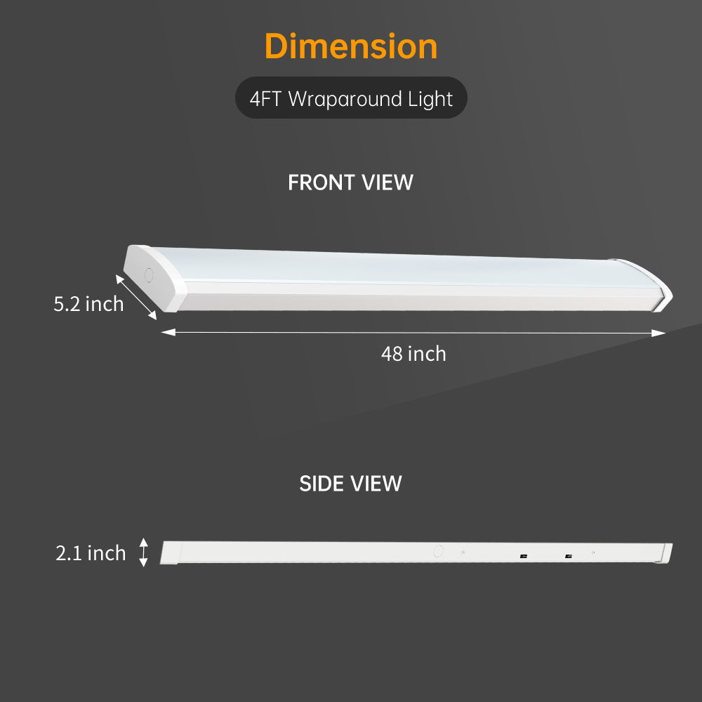 Essenvolt Lighting 4FT Wraparound Light
