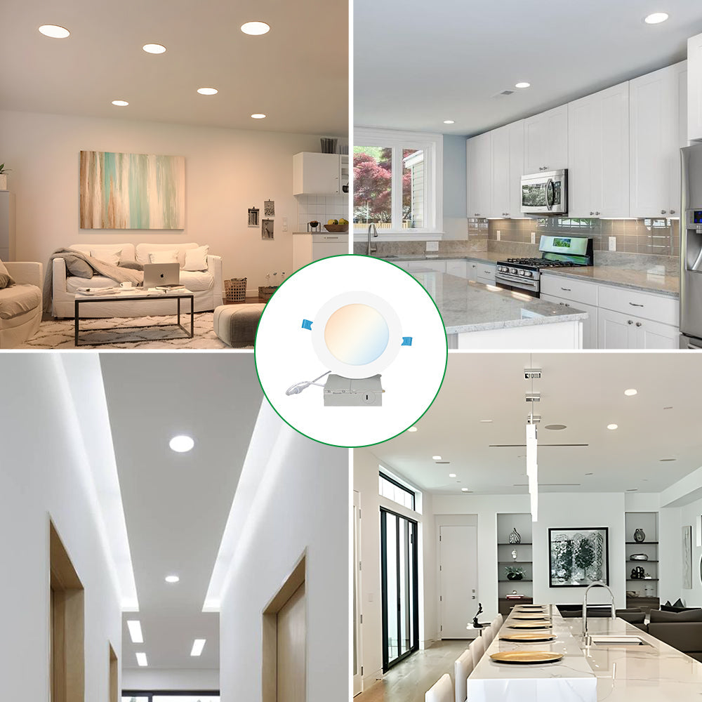 Essenvolt Lighting 4 Inch Retrofit Recessed Downlight
