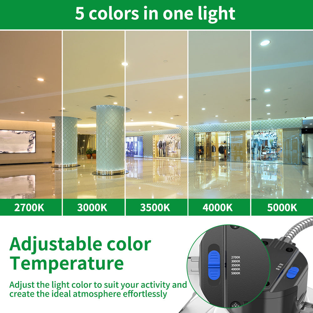 Essenvolt Lighting 6 Inch Commercial Downlighting