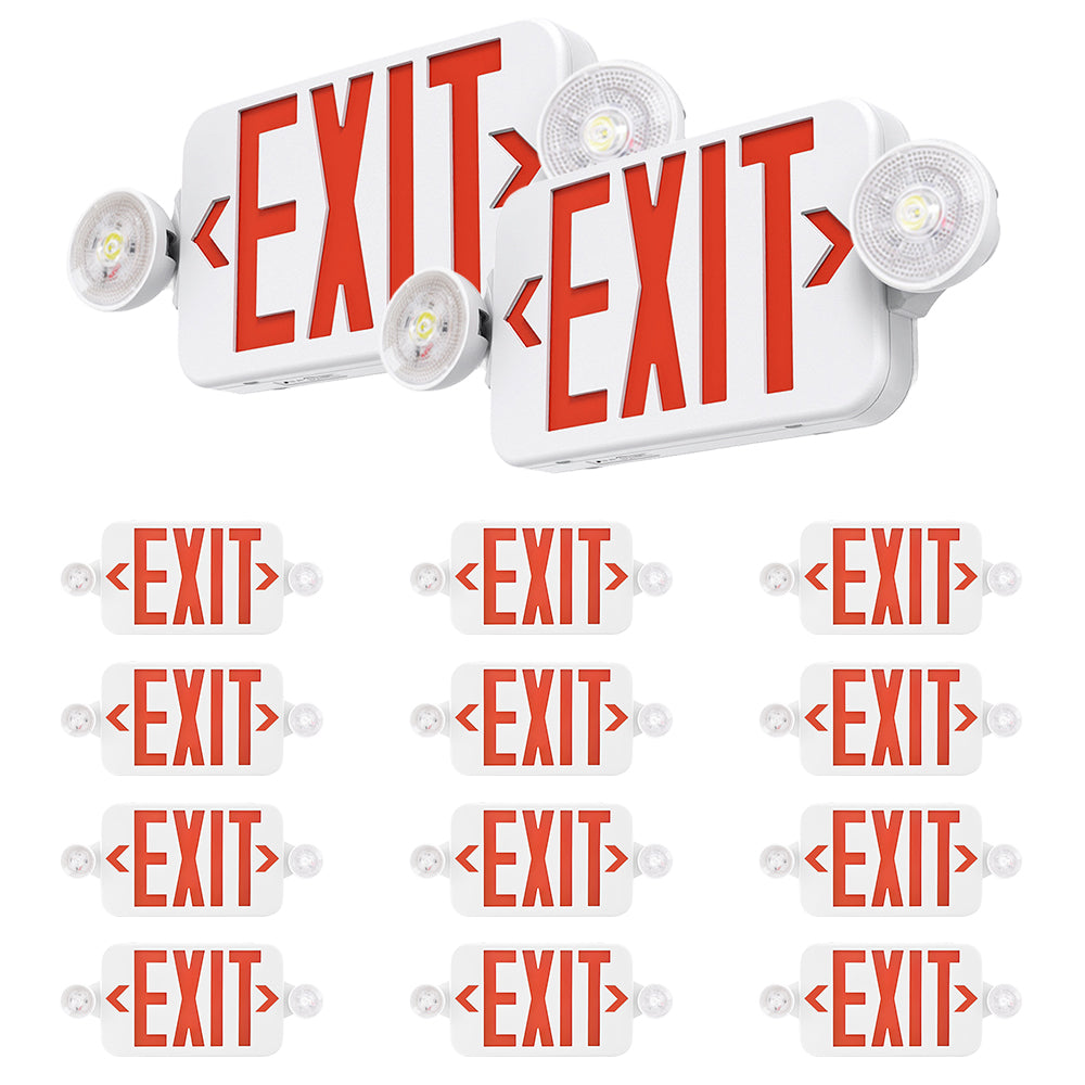Essenvolt Lighting Emergency Exit Light with Back-up Battery