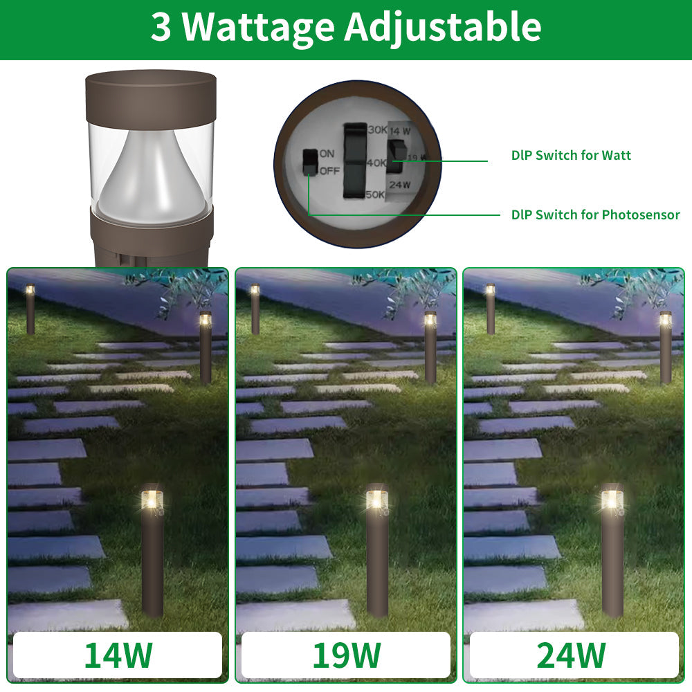 Essenvolt Lighting LED Bollard Light Path Light Landscape Light
