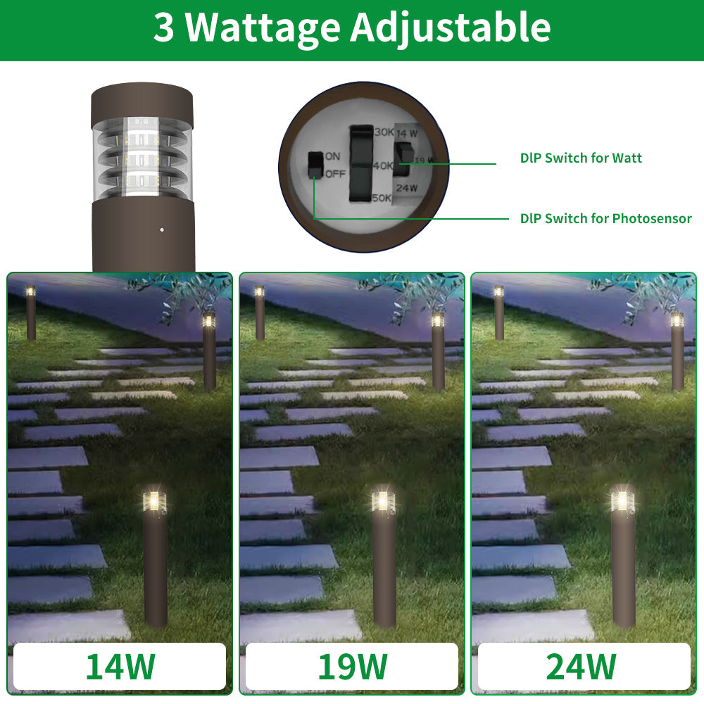 Essenvolt Lighting LED Bollard Light Path Light Landscape Light