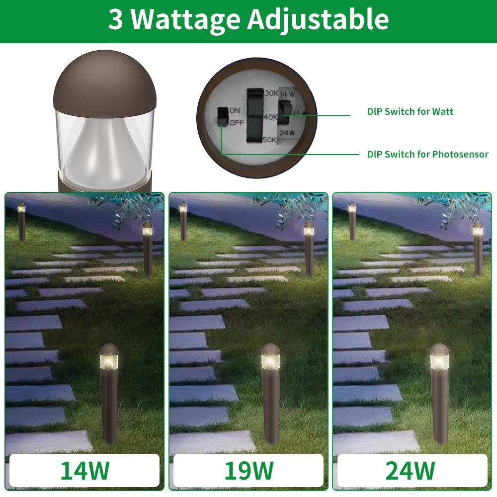 Essenvolt Lighting LED Bollard Light Path Light Landscape Light