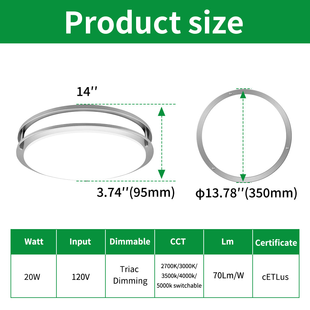 Essenvolt Lighting LED Ceiling Light