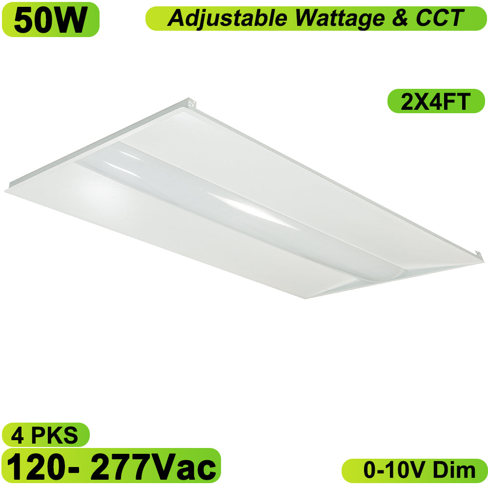 Essenvolt Lighting 2x4FT LED Troffer Light Office Light