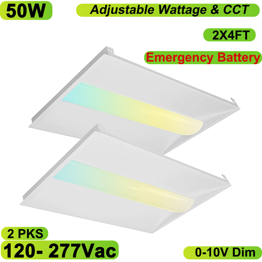 Essenvolt Lighting 2x4FT LED Troffer Light Office Light