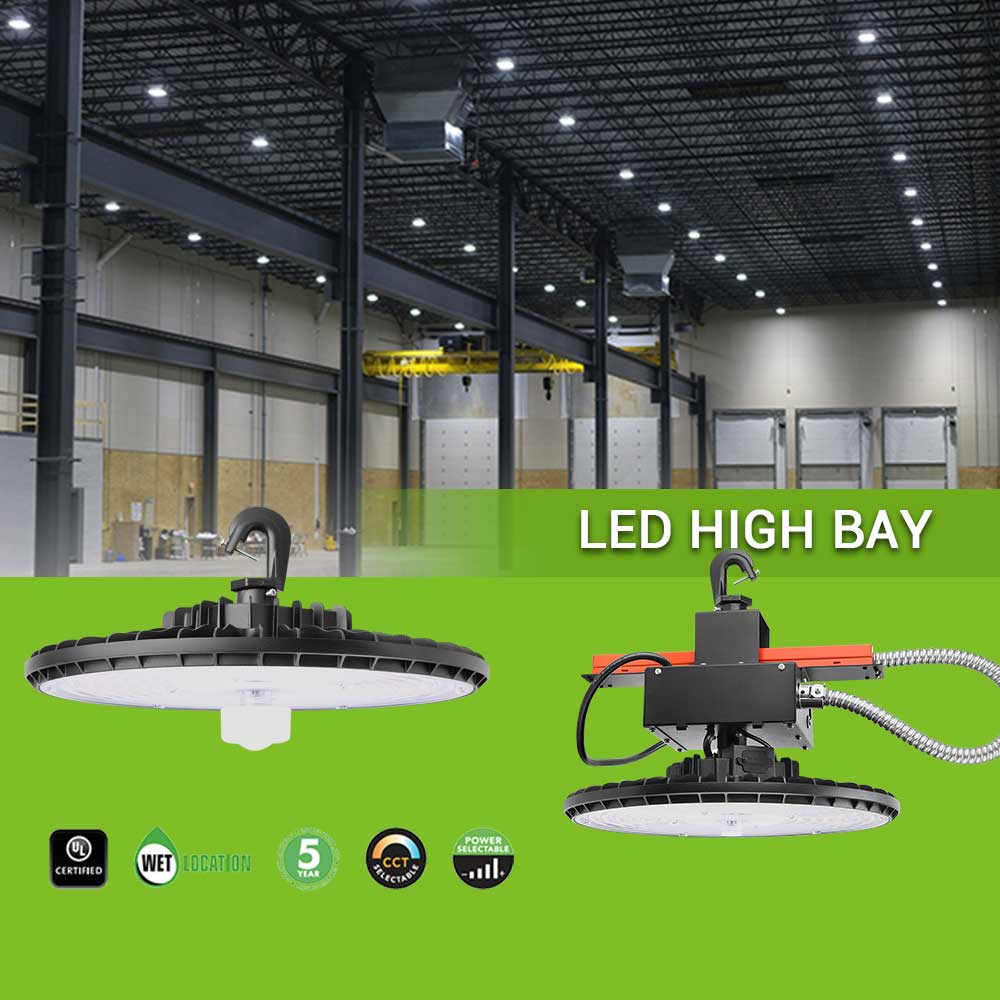 Essenvolt Lighting UFO High Bay Light Warehouse Lighting