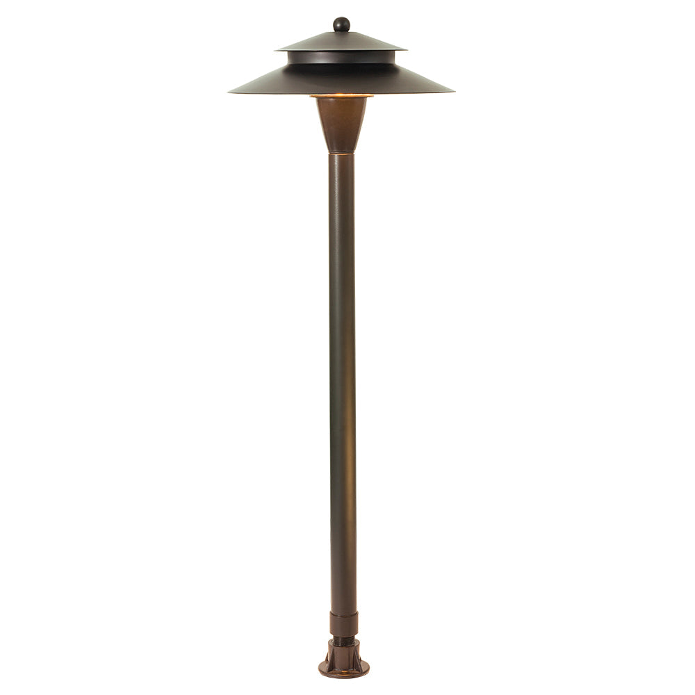 Essenvolt Lighting Solid Brass Path Light Landscape Light