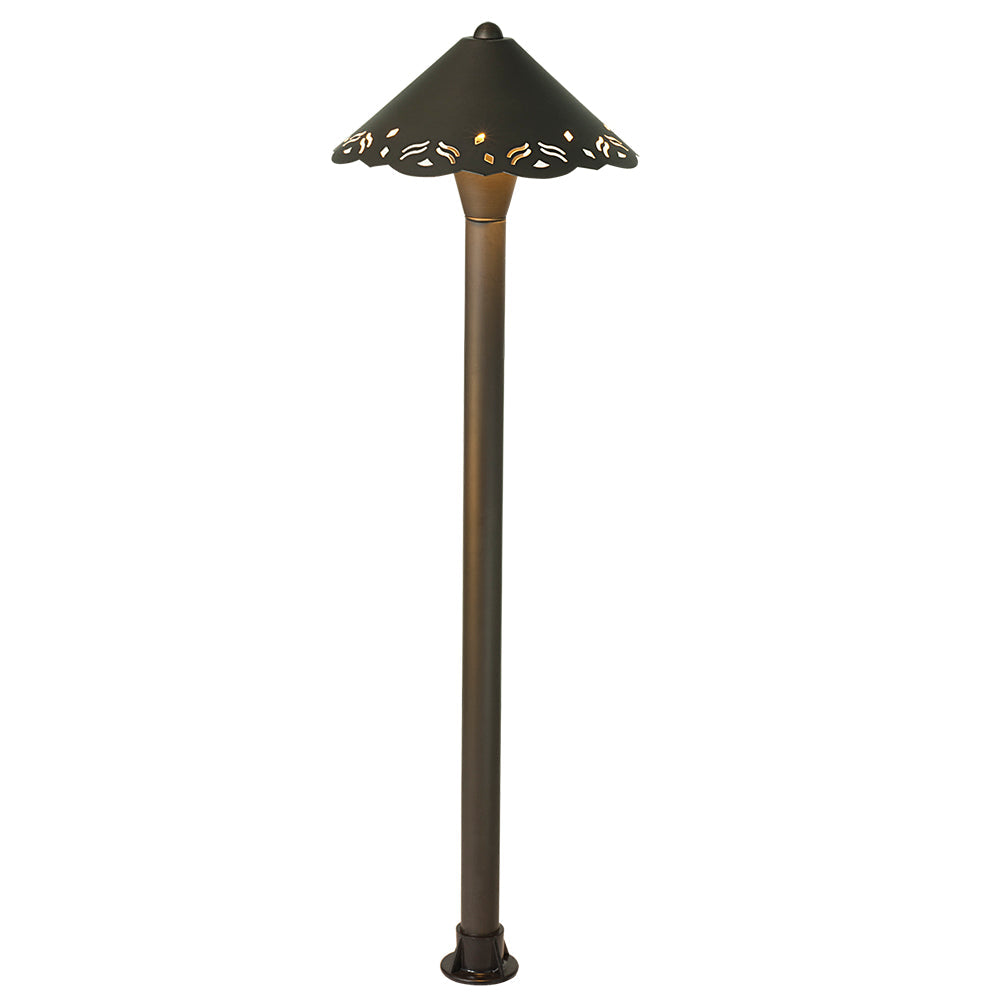 Essenvolt Lighting Solid Brass Path Light Landscape Light