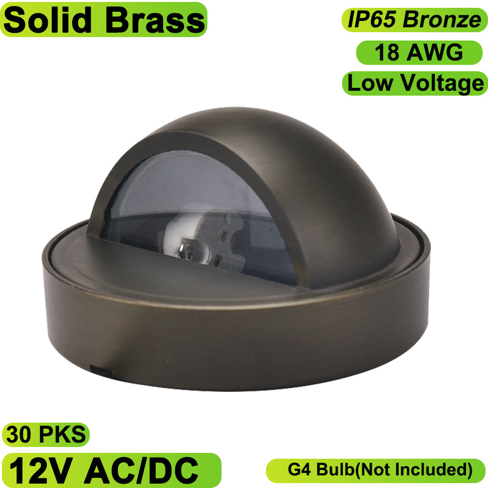 Essenvolt Lighting Solid Brass Deck Light Fixture