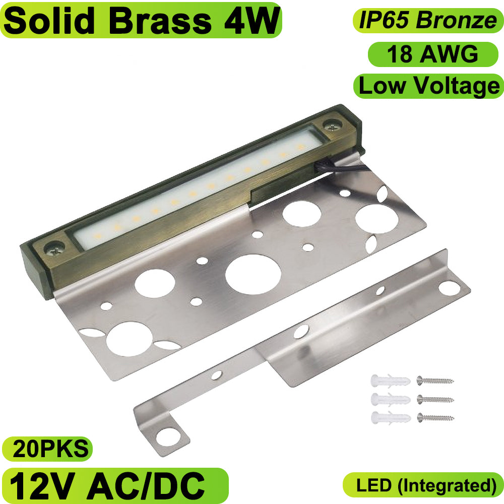 Essenvolt Lighting Solid Brass Hardscape Lighting Fixture