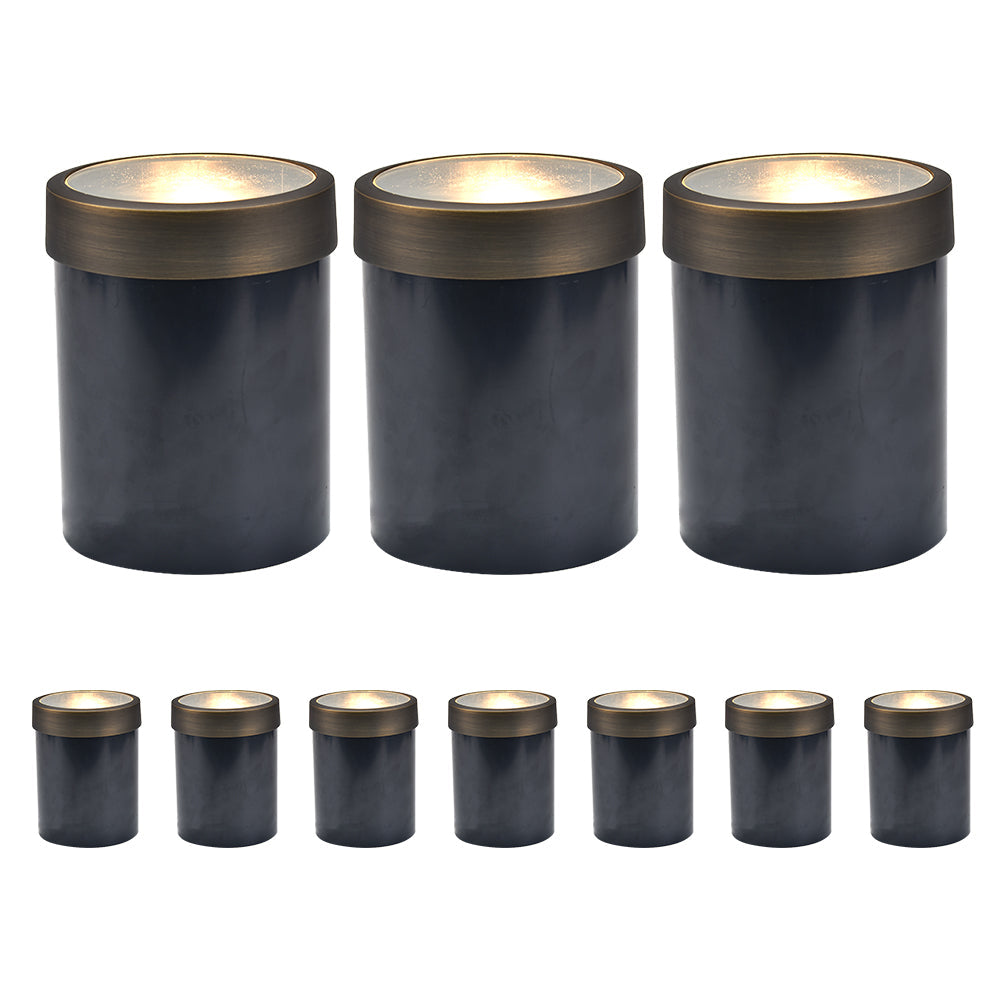 Essenvolt Lighting Solid Brass In-Ground Well Light Landscape Lighting Fixture