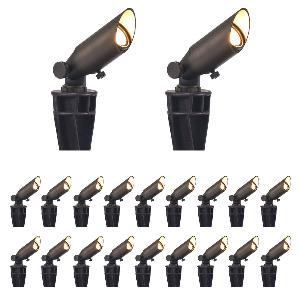 Essenvolt Lighting Solid Brass Spot Light Fixture