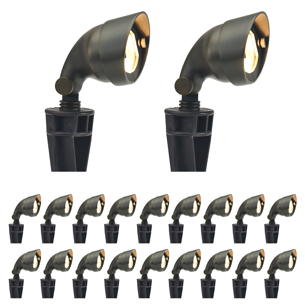 Essenvolt Lighting Solid Brass Wall Wash Light