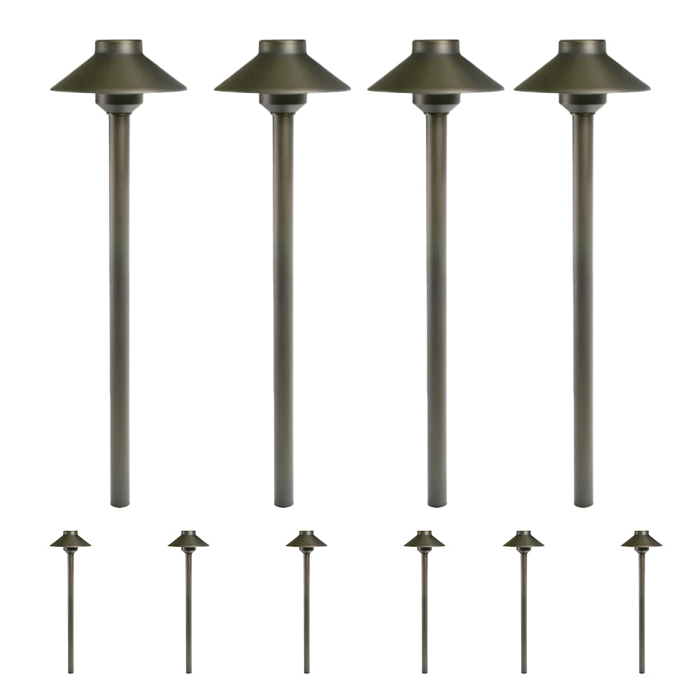 Essenvolt Lighting Solid Brass Path Light Landscape Light