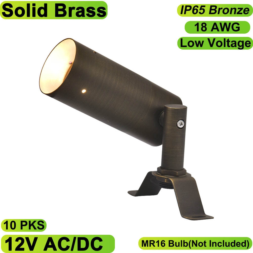 Essenvolt Lighting Solid Brass Spot UP Light Fixture