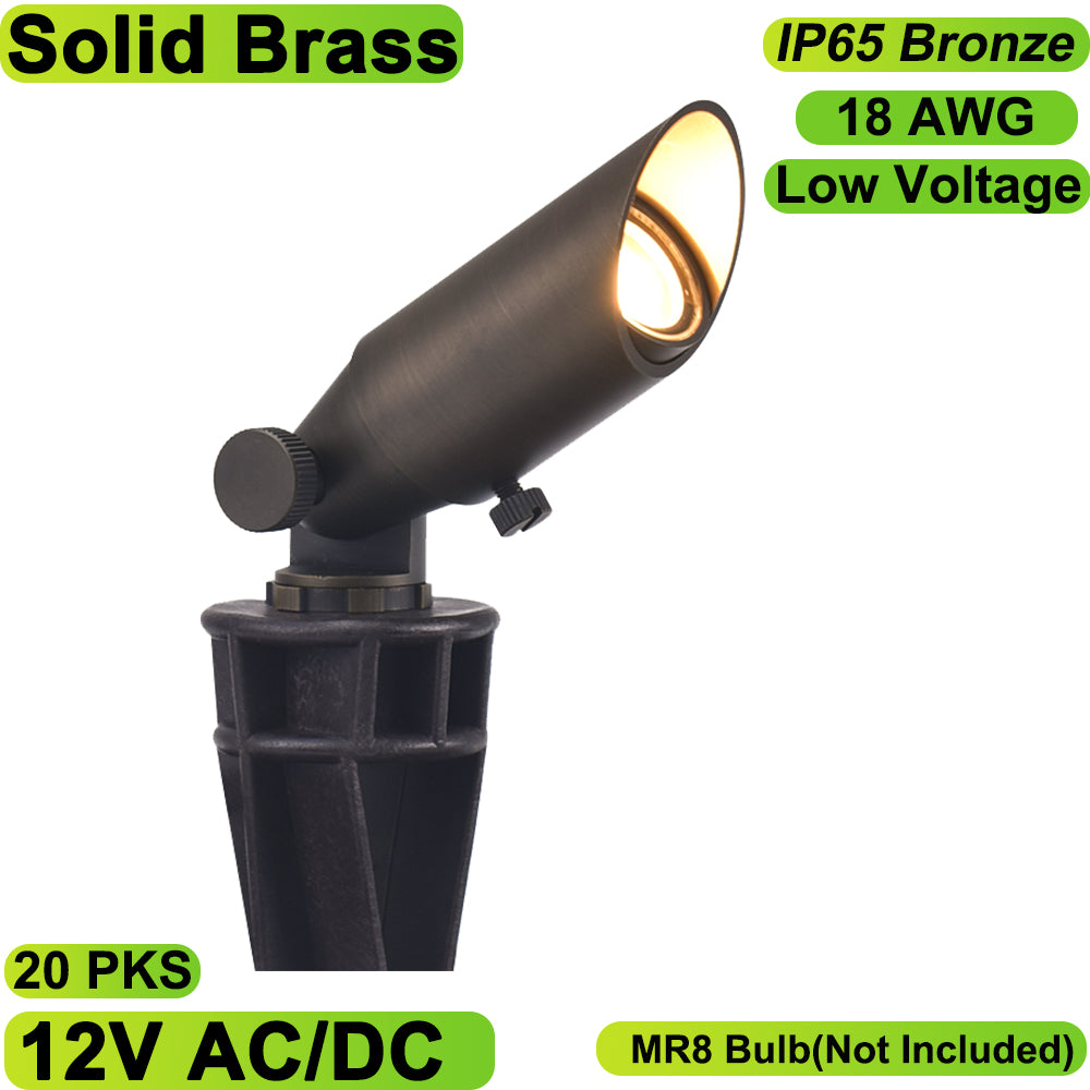 Essenvolt Lighting Solid Brass Spot UP Light Fixture