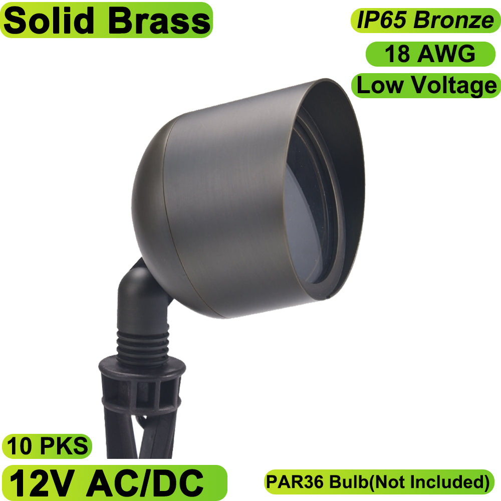 Essenvolt Lighting Solid Brass Wall Wash Light