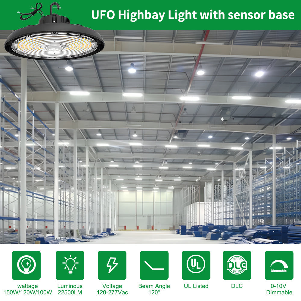 Essenvolt Lighting UFO High Bay Light Warehouse Lighting